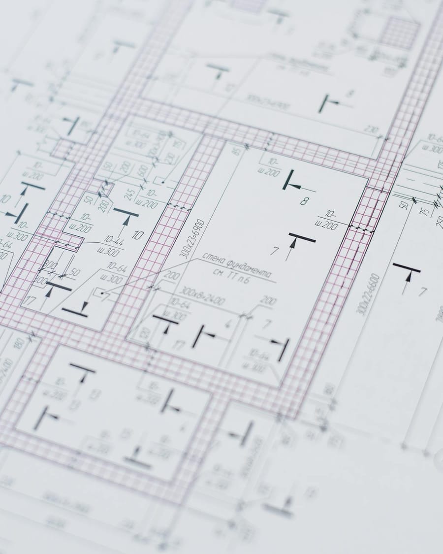 Architectural blueprint